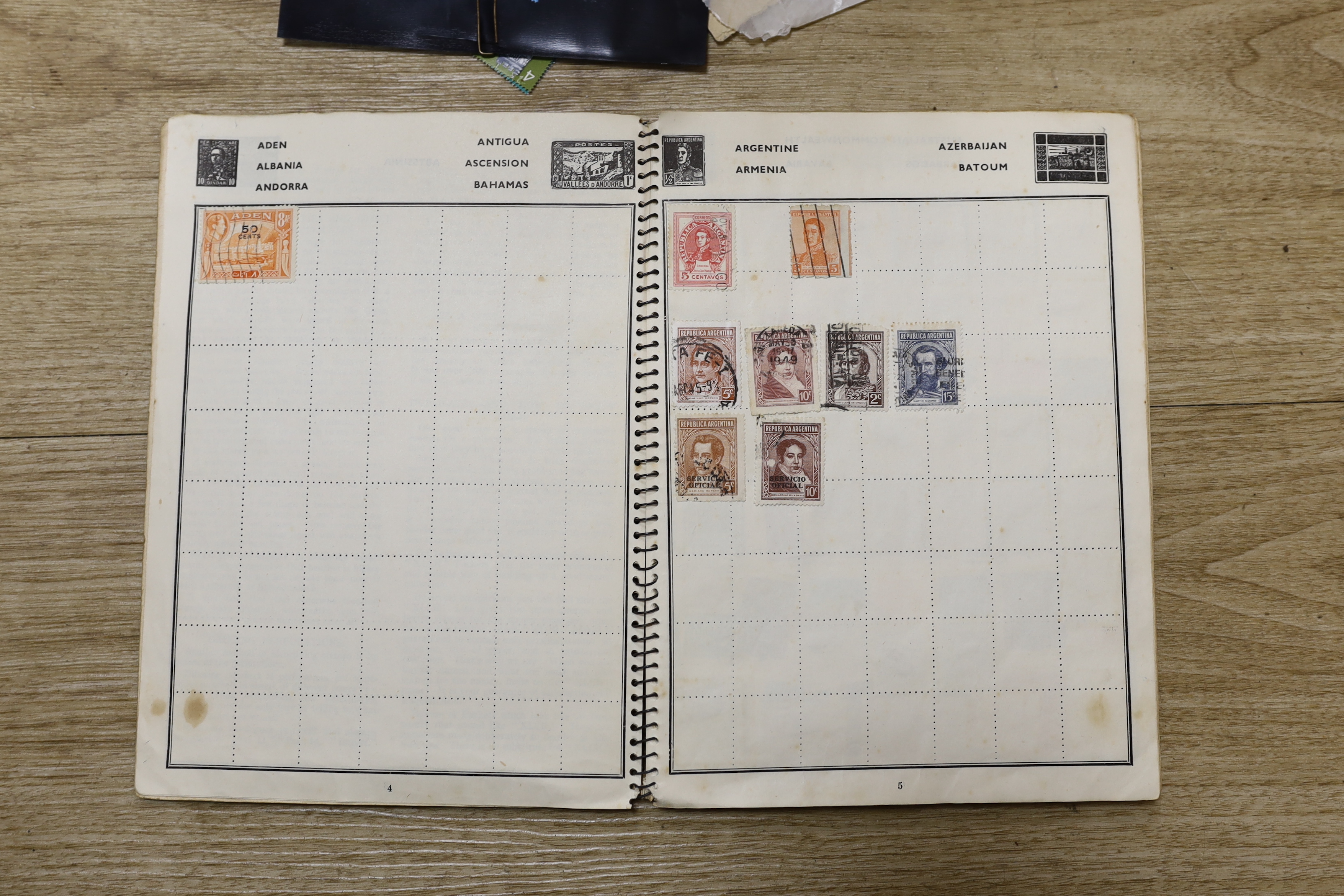 First day covers and other stamps